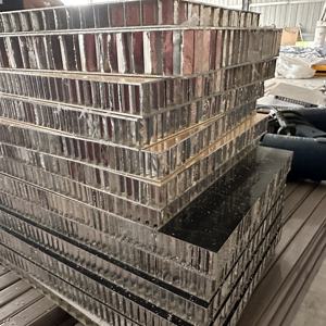 Panneau en aluminium nid d'abeille écologique, imperméable, résistant au feu, taille personnalisable, traitement de surface pour l'intérieur/l'extérieur - Product Image 2