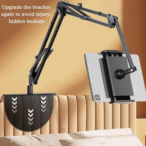 Bed Tablet Stand Mobile <b>Phones</b> Tablets <b>Lazy</b> <b>Arm</b> Bed Desk Mount Support for IPad Mini Clip Plug-in Bedside Tablet <b>Holder</b> - Product Image 1