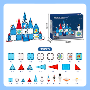 Educational Toys Assembly <strong>Blocks</strong> 39PCS <strong>Space</strong> Series 3D <strong>Block</strong> <strong>Model</strong> Toddlers Construction <strong>Building</strong> <strong>Blocks</strong> - Product Image 2