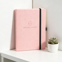 Carnet personnalisé écologique à couverture rigide durable, ligné, avec spirale, dorure à chaud, couverture de planificateur personnalisée, logo couleur, imperméable