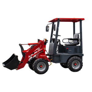 हाईटोहाइटॉप ht150e छोटे इलेक्ट्रिक फार्म व्हील लोडर केबिन के साथ 4 व्हील ड्राइव - Product Image 6