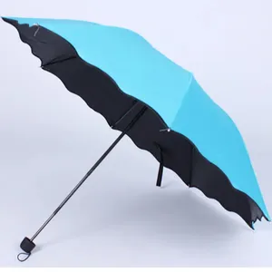 מטריית קסם מטרייה מתקפלת להגנה מפני שמש/גשם עם הגנת UV
