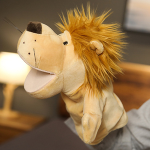Marioneta <span class=keywords><strong>de</strong></span> mano creativa <span class=keywords><strong>de</strong></span> León, marionetas <span class=keywords><strong>de</strong></span> dedo <span class=keywords><strong>de</strong></span> animales <span class=keywords><strong>de</strong></span> <span class=keywords><strong>granja</strong></span> <span class=keywords><strong>de</strong></span> felpa suave para niños, relleno <span class=keywords><strong>de</strong></span> algodón PP para juegos <span class=keywords><strong>de</strong></span> rol y narración <span class=keywords><strong>de</strong></span> cuentos - Product Image 2
