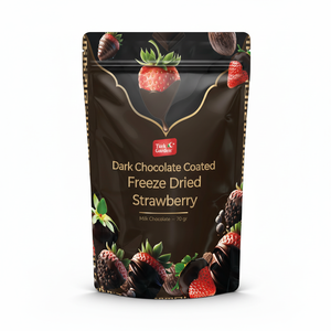 Best-seller : Fraises lyophilisées enrobées de chocolat – Haute qualité, croustillantes, sucrées, collation saine, emballage en vrac, fabriqué en Turquie - Product Image 1