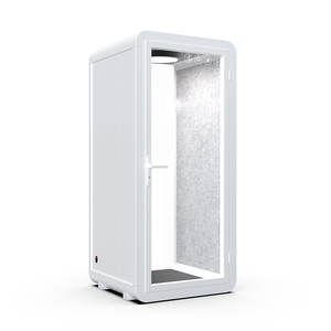 Cabine insonorisée silencieuse, cabine de bureau acoustique, studio d'enregistrement mobile, pod de bureau insonorisé, pièce insonorisée avec isolation phonique - Product Image 1