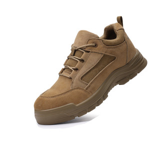 Zapatos <span class=keywords><strong>de</strong></span> Seguridad para Hombre, <span class=keywords><strong>de</strong></span> Terciopelo, Cuero y Lona, Resistentes a Impactos y Perforaciones, Venta al Por Mayor para Entornos Laborales, Aptos para las Cuatro Estaciones - Product Image 3