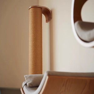 <strong>Cat</strong> <strong>Tree</strong> Wall Mounted Tall Scratching Post for Indoor <strong>Cats</strong> <strong>Climbing</strong> Tower Activity Wood <strong>Cat</strong> Wall Furniture - Product Image 3
