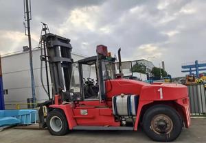 Montacargas Diésel Usado Confiable de 16 Toneladas, Apilador Kalmar con Longitud de Horquilla de 1500 mm y Ancho de Horquilla de 175 mm, en Venta Ahora - Product Image 4