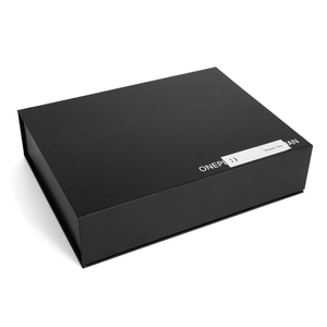 Caja de Envío de Cartón Gris de Lujo, Plegable, Ecológica, Personalizada con Logotipo Impreso - Product Image 3