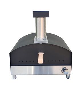 Barbecue <span class=keywords><strong>à</strong></span> gaz moderne en métal avec sécurité anti-flamme et nettoyage facile, mini pierre <span class=keywords><strong>à</strong></span> <span class=keywords><strong>pizza</strong></span> pour le camping et les fêtes en plein air dans le jardin - Product Image 1