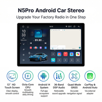 Autoradio Android universel Lodark 13 pouces, lecteur DVD, Bluetooth, écran numérique 2K, avec Apple Play GPS