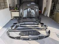 Kit de Carrocería de Fibra de Carbono en Oferta para BMW X6, Estilo Larte, Alerón Delantero, Rejilla, Difusor Trasero, Faldones Laterales, Tubo de Escape