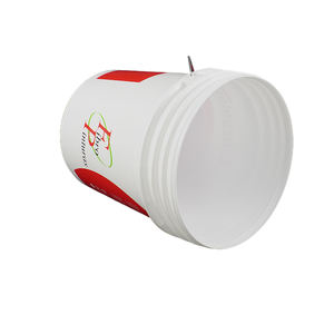 Seau en plastique PP <span class=keywords><strong>20L</strong></span> avec couvercle à bec et poignée en métal Seaux et barils <span class=keywords><strong>pour</strong></span> fûts - Product Image 4