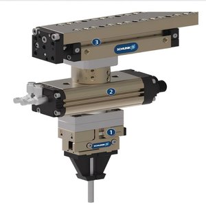 Brazo robótico translacional de dos dedos Schunk Ktg 50 300275 para el procesamiento de barras de acero - Product Image 1