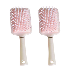 Cepillo Desenredante Antiestático de Plástico con Cojín de Aire Estilo Ins para Masaje Capilar, Venta al por Mayor para Niñas - Product Image 1