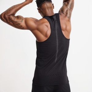 Men <b>Running</b> Vests Thin Quick Dry Training Tank Top Summer Polyester Sport <b>Singlet</b> Fitness Sleeveless Shirt - Product Image 1