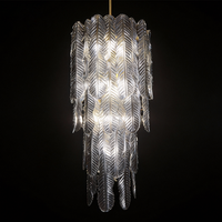 Lustre long moderne pour salon et salle à manger, tailles personnalisées, style vintage français