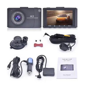 Arabalar için gece görüş araba dvr 4k dashcam wifi dash kamera araba kara kutusu Mini gizli 4k dash kamera