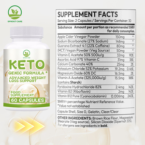 Capsules Keto OEM/ODM très vendues : favorisent la digestion, stimulent le métabolisme, favorisent l'amincissement et le remodelage corporel - Product Image 4