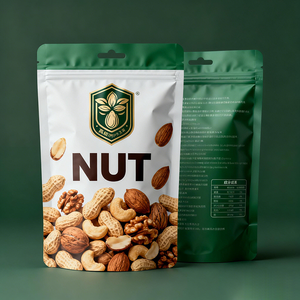 Bolsas Doypack de Mylar con Cierre Hermético, Impresión Personalizada, Mate, para Envasado de Nueces de Anacardo - Product Image 6