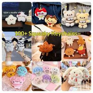 Artcreativity - Llavero de Peluche con Colgante de <span class=keywords><strong>Gato</strong></span> de Dibujos Animados de 4 Pulgadas, Adorno para Bolsa, Juguete para Niños - Product Image 3