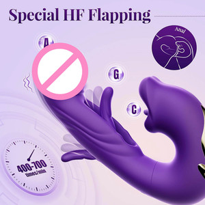 Vụ Nổ 2-Trong-1G-Spot Lưỡi-Liếm Vibrator Đối với Phụ Nữ Đa Chức Năng 7-Tần Số USB Có Thể Sạc Lại 100% Không Thấm Nước - Product Image 3