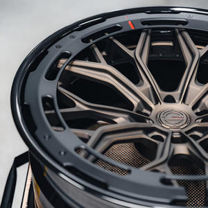 XL 2 pièces Bronze personnalisé forgé roue 5x114.3 5x112 5x120 jante <span class=keywords><strong>4x4</strong></span> hors route voiture alliage course voiture roue pour Mercedes classe G - Product Image 6