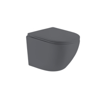 Haute qualité sans monture tornade cuvette de toilette murale suspendue couleur céramique mate mur suspendu une pièce toilette pour salle de bain