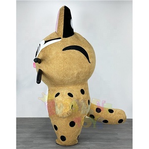 بدلة قطة كبيرة قابلة للنفخ للكبار ، زي تميمة للمشي المضحك ، بدلة فرو ، زي فروي للتسلية والحفلات - Product Image 2