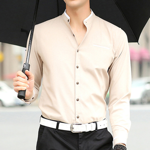 Camisa informal de verano para hombre OEM ODM personalizada, camisa hawaiana para hombre, camisas de vestir informales de manga larga con patrón/ - Product Image 6