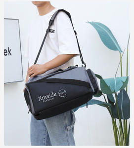 Wholesale Fashion Casual Training Team Logo Printing Nylon Custom Sport Duffle Bag for Football Soccer Basketball - Product Image 3