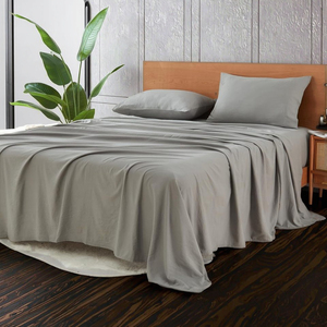 Vente en gros 100% microfibre OEKO-<span class=keywords><strong>TEX</strong></span> Standard 100 draps housses ensembles de literie d'hôtel 4 pièces solides avec drap et taie d'oreiller - Product Image 1