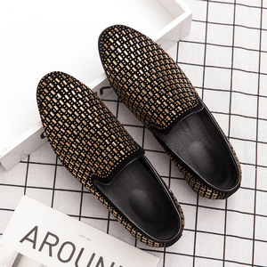 Vente directe usine – Mocassins en cuir pour hommes, style coréen, décontractés et élégants, à lacets, antidérapants, pour soirées - Product Image 2