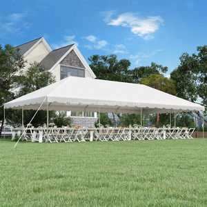 Lều đám cưới ngoài trời màu trắng với hai lớp cho các sự kiện mùa hè cho các bữa tiệc và quảng cáo - Product Image 6