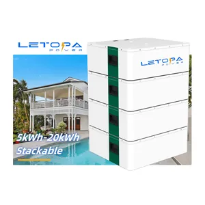 Ce Approved 48v 10kwh 20kwh 30kwh 40kwh 50kwh Growatt Solar Inverter Battery 51.2v Stackable Lifepo4 Energy Storage Battery