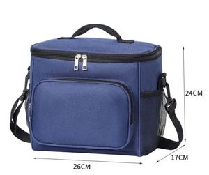 <b>Insulated</b> Large Reusable <b>Lunch</b> <b>Box</b> High Capacity Foldable Adults Cooler Tote Bag With Adjustable Shoulder Strap Sport - Product Image 2