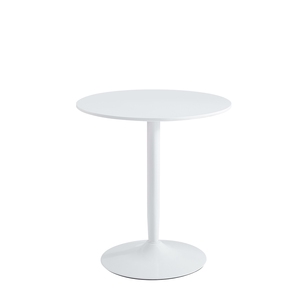 Sang Trọng Hiện Đại Nhỏ Vòng <span class=keywords><strong>Tulip</strong></span> Bàn Ăn Chuyển Đổi Trà Trắng Gỗ Bảng Điều Chỉnh Side End Cho Phòng Khách - Product Image 1