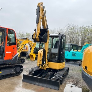 Excavatrice sur chenilles Cat 303.5ECR d'occasion en bon état, facile à utiliser, avec conduites hydrauliques et accessoires personnalisés gratuits - Product Image 2