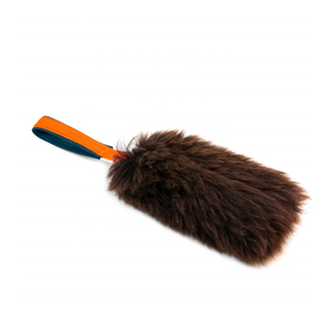 Özel yeni tasarım büyük kahverengi kürk römorkör oyuncak koyun köpek oyuncaklar interaktif köpek römorkör Chew oyuncak - Product Image 3