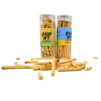 Boîte de biscuits en forme de doigt au goût de lait pour enfants en gros, collation