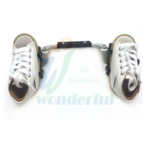 Zapatos Ortopédicos de Cuero para Niños Dennis Brown, Diseño de Barra Dividida, Materiales Correctivos Médicos Intervencionistas para Pie Zambo - Product Image 3