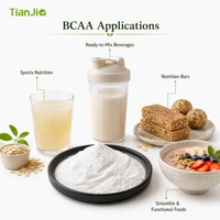 Tianjia BCAA, Ingrediente de Grado Alimenticio, Aminoácidos en Polvo para Bebidas y Suplementos de Nutrición Deportiva para Adultos, Desarrollo de Productos