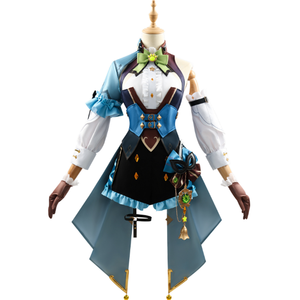 Kostum Cosplay <span class=keywords><strong>Kirara</strong></span> Berkualitas Tinggi untuk Wanita Dewasa, Bahan Polyester, untuk Pertunjukan Cosplay Game, Pesta Halloween - Product Image 1