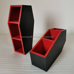 Caja de Madera Maciza Hecha a Mano en China, Forma de Ataúd, Estilo Vintage Antiguo, Efecto Quemado, Tamaño Personalizado, Precio de Fábrica, Calidad Profesional al por Mayor - Product Image 2