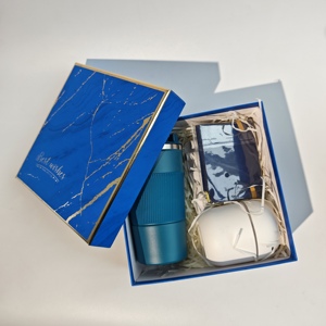 Custom Print Stainless Steel Promotional Business Pen <b>Notebook</b> USB Umbrella Thermal Cup Silk Screen Printed Custom Gift <b>Set</b> - Product Image 4