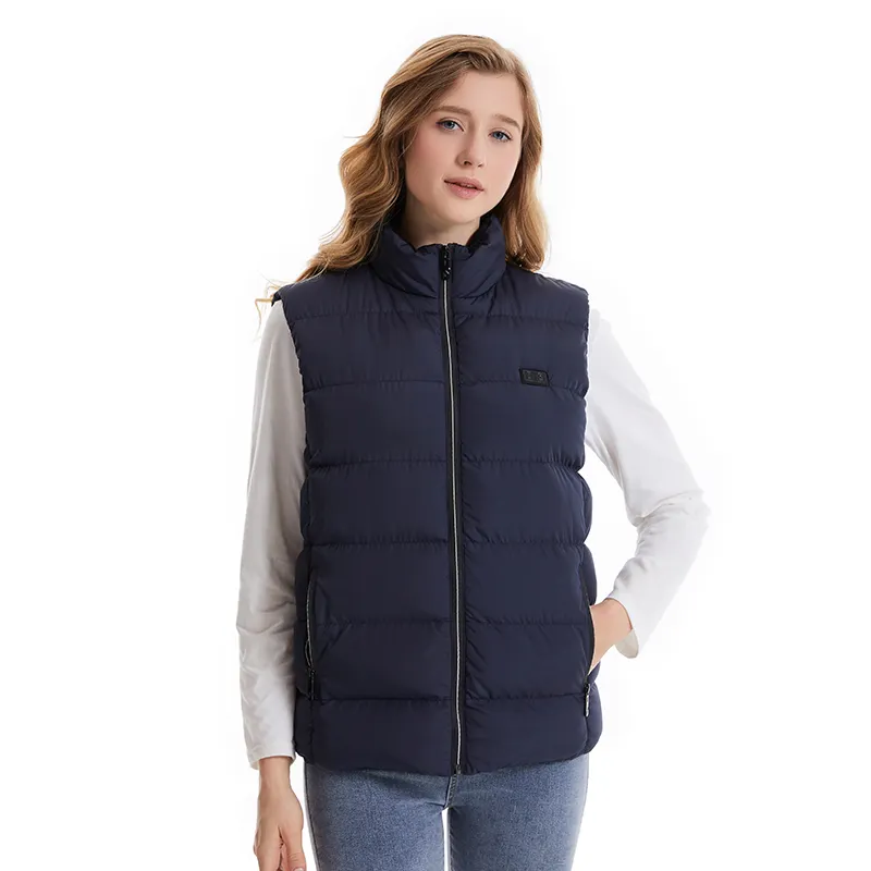 Lichtgewicht Oplaadbare Verwarming Jas Usb Elektrische Body Warmer Kleding Voor Mannen En Vrouwen Verwarmd Vest Met 3 Verwarming Kwaliteit