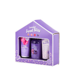 ODM OEM Romantic Elegance Luxury Lavender Design <strong>Woman</strong> Body Care Paper Box Aromatic Spa Bath <strong>Gift</strong> <strong>Set</strong> - Product Image 3
