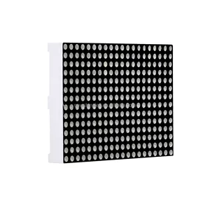 64x64 dot matrix 40x40 milímetros Levou display dot matrix 5mm display led para publicidade mostrando