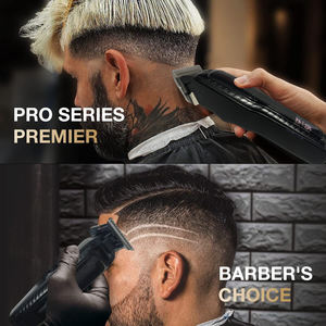 Trousse Professionnelle Sans Fil de <span class=keywords><strong>Tondeuse</strong></span> à <span class=keywords><strong>Cheveux</strong></span> et Barbe pour Hommes et Enfants, Kit de Toilettage avec Batterie – Idée Cadeau - Product Image 2