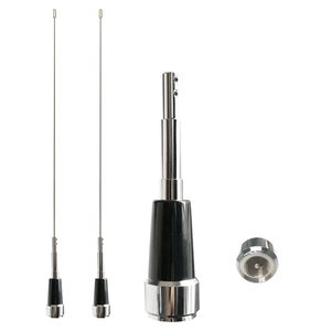 Antenne de communication radio pour voiture en acier inoxydable 136-174 MHz avec connecteur PL259, 1420 mm - Product Image 1